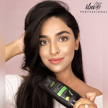 Iba Professional Plant Keratin Protein Conditioner No Sulfates No Parabens Deep Conditioning for Dry Frizzy Damaged Hair | Halal Certified & Vegan | White 125 ml | Pack of 1